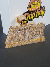 Load image into Gallery viewer, ATM, ADDICTED TO MONEY BAGUETTE PENDANT