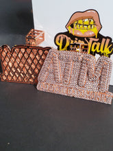 Load image into Gallery viewer, ATM, ADDICTED TO MONEY BAGUETTE PENDANT