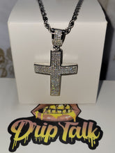 Load image into Gallery viewer, VVS D MOISSANITE CROSS PENDANT