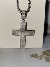 Load image into Gallery viewer, VVS D MOISSANITE CROSS PENDANT