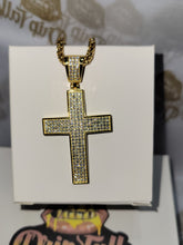 Load image into Gallery viewer, VVS D MOISSANITE CROSS PENDANT