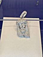 VVS D MOISSANITE JESUS PENDANT