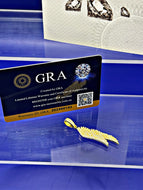 MOISSANITE WING PENDANT