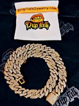 14MM GUCCI CURVED LINK CHAIN
