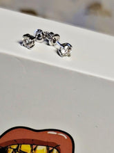 Load image into Gallery viewer, 4MM VVS D MOISSANITE EARRINGS
