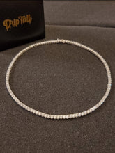 Load image into Gallery viewer, 925 STERLING SILVER CZ 4MM TENNIS CHAIN
