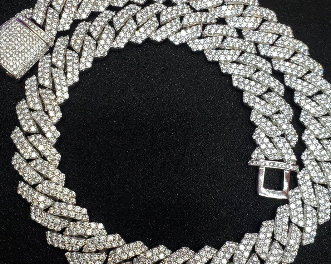 19MM PRONG CUBAN LINK CHAINS